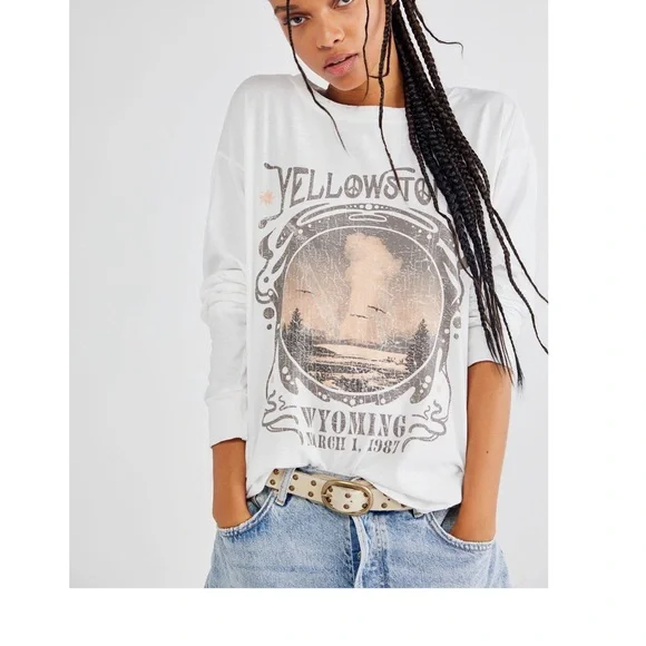Free People, Girl Dangerous, Yellowstone Tee - Picture 15 of 15